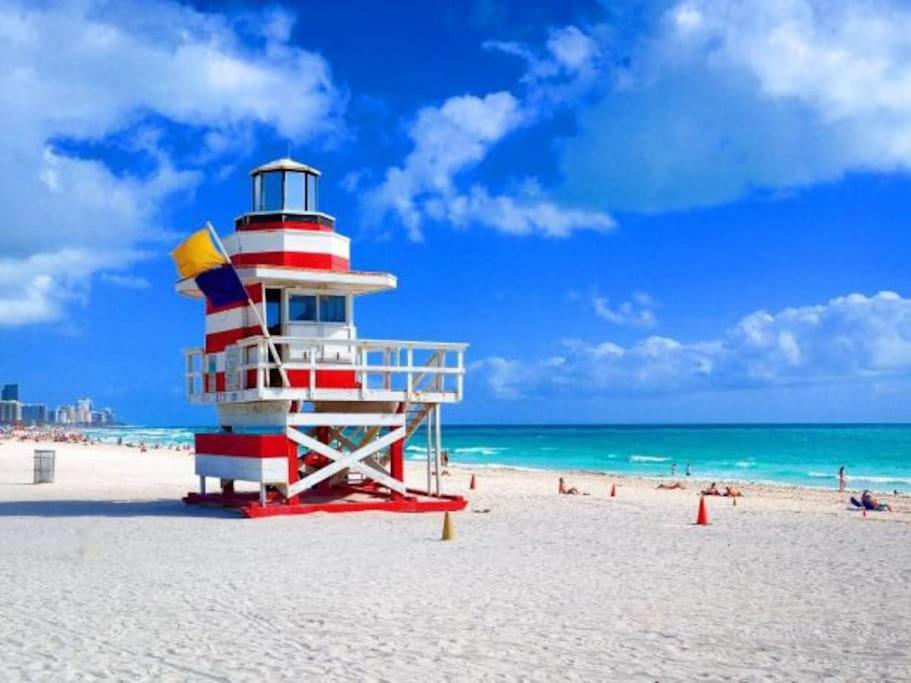 Apartment Right On The Beach! Miami Beach Exterior foto